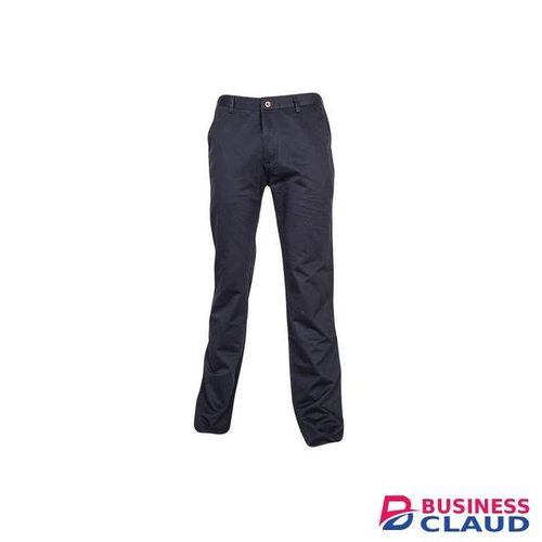 Navy Blue Slim Fit Khaki-soft Kakhis
