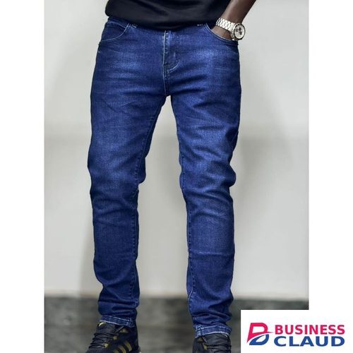 Plain Men's Denim Jeans/ Blue Jeans