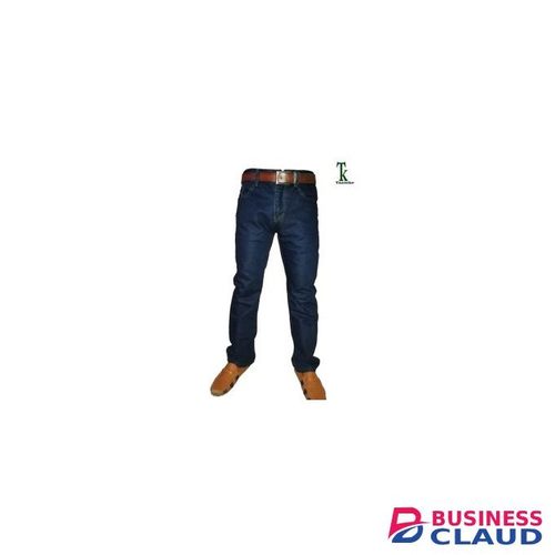 Mens Jeans Trousers Casual Latest Jeans-Blue