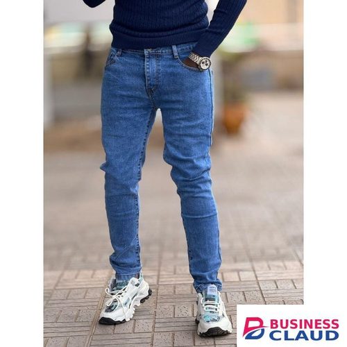 Slim Fit Blue Men Jeans