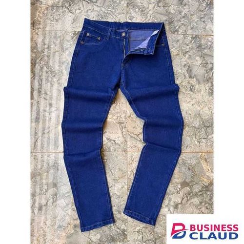 Non Fade Men Blue Denim Jeans