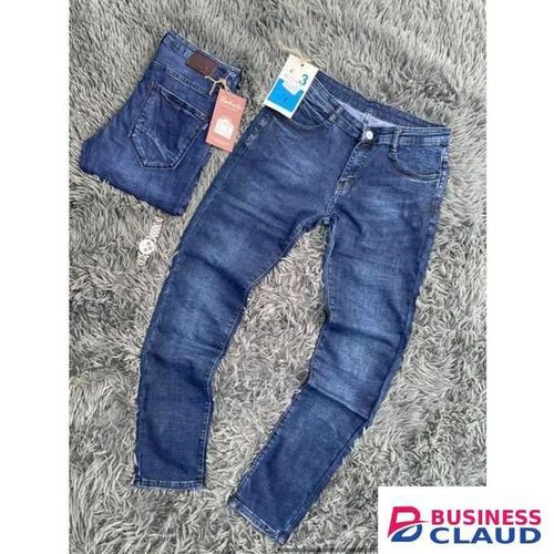 Denim Blue Men Slim Fit Jeans