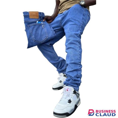 Sky Blue Denim Men Jeans