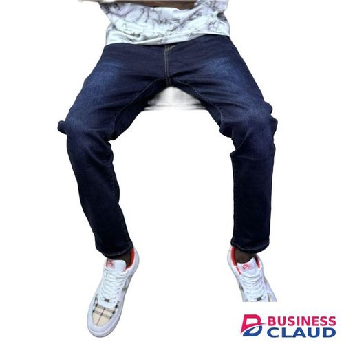 Faded Blue Men Stylish Denim Jeans