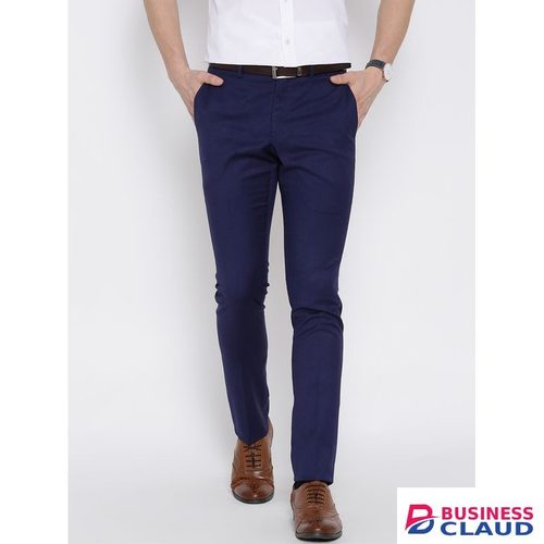 RBC Soft Khaki Trousers-Navy Blue