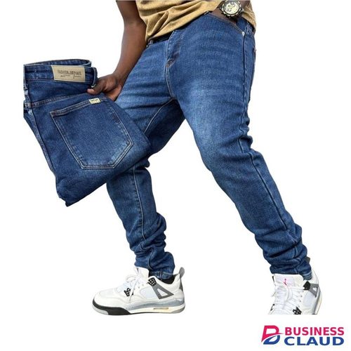 Faded Blue Denim Jeans