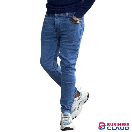 Slim Fit Blue Denim Jeans