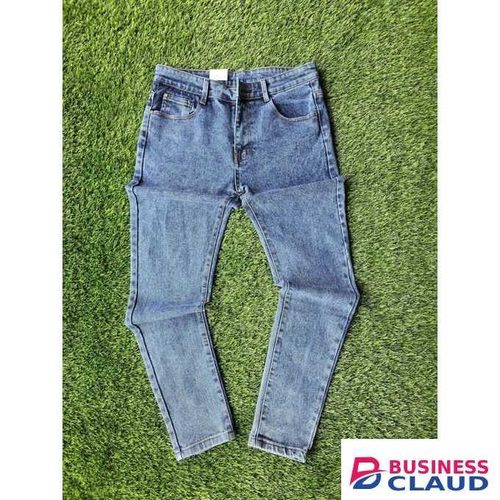 Blue Slim Fit Men Denim Jeans