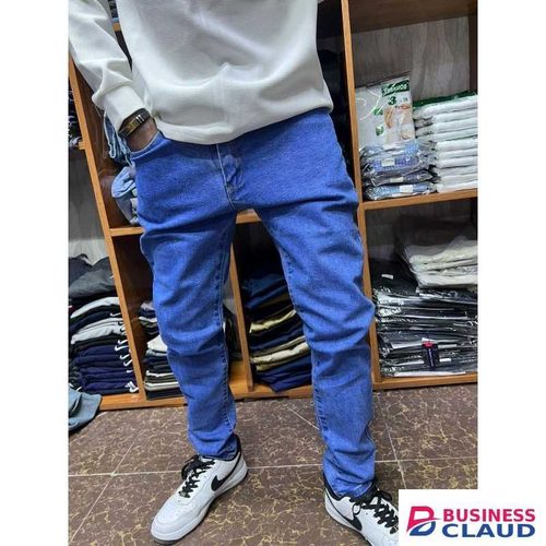 Denim slim fit jeans -Blue