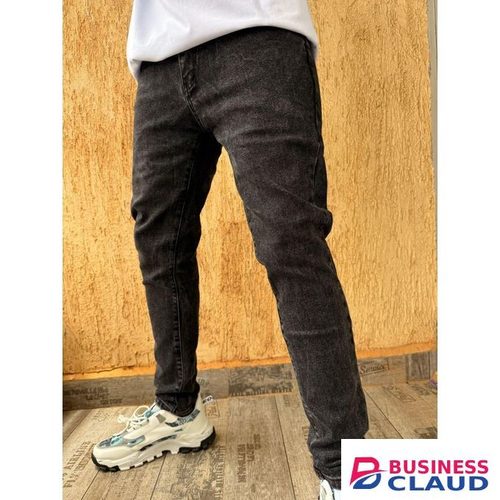 Grey Men Non-fade Denim Jeans