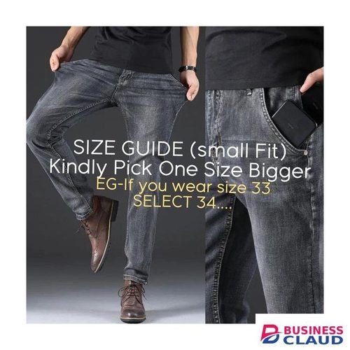 Men Denim Slim Fit Non Fade Jeans
