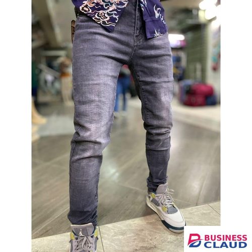 Men's Jeans/ Plain Jeans/ Denim Jeans- Gray Jeans