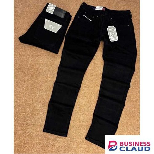 Black Non Fade Denim Jeans