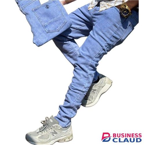 Blue Slim Fit Non Fade Jeans