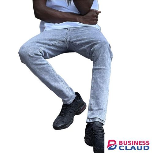 Ash Grey Drift Men Denim Jeans