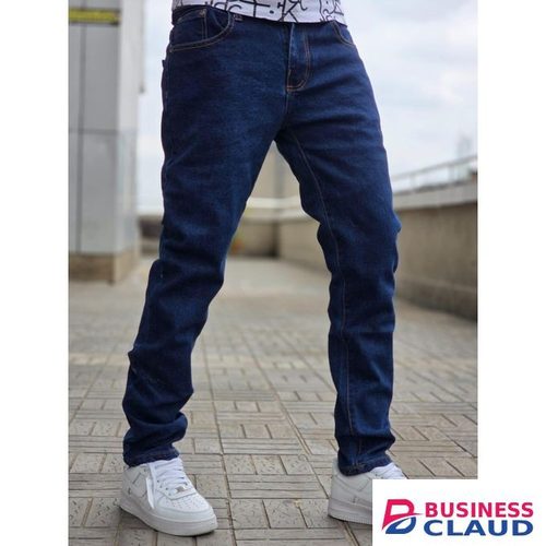 Fashion & Style DENIM MEN JEANS SLIM FIT _ BLACK