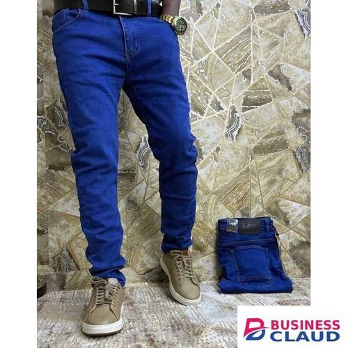 High quality denim Men's Free to Stretch Regular Fit Jeans (blue) 09