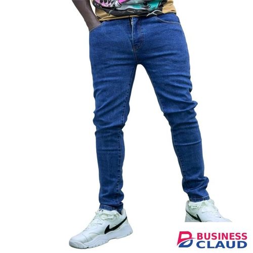 Blue Men Slim Fit Denim Jeans