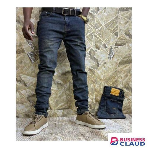 High quality denim Men's Free to Stretch Regular Fit Jeans (blue) 11