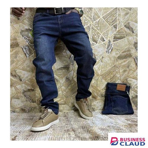 High quality denim Men's Free to Stretch Regular Fit Jeans (blue) 16