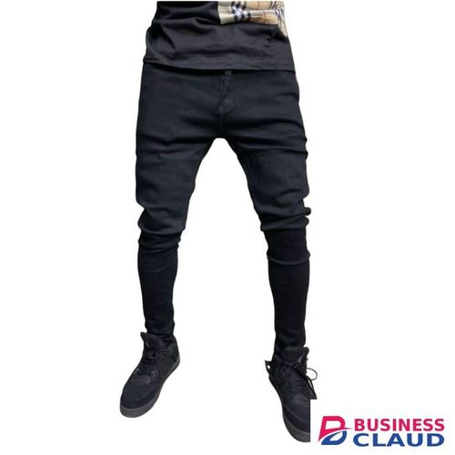 Men non fade black slim fit jeans