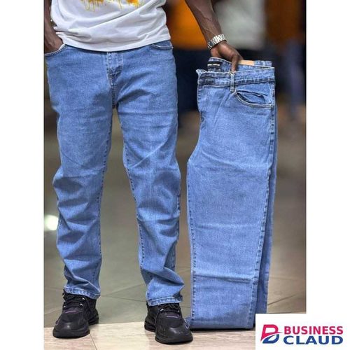 Blue denim Baggy fit jeans