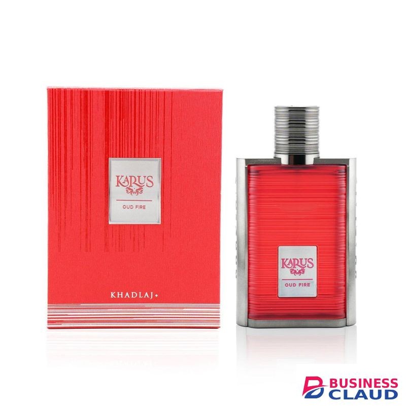 Khadlaj Karus Oud Fire Eau De Parfum Spray, 3.4 Ounce Unisex -100ml.