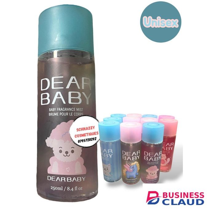 Dear Baby 250ml Baby Fragrance Kids Children Perfume Smells Heavenly Subtle Comforting Luxury Unisex Child Gift Baby Gift