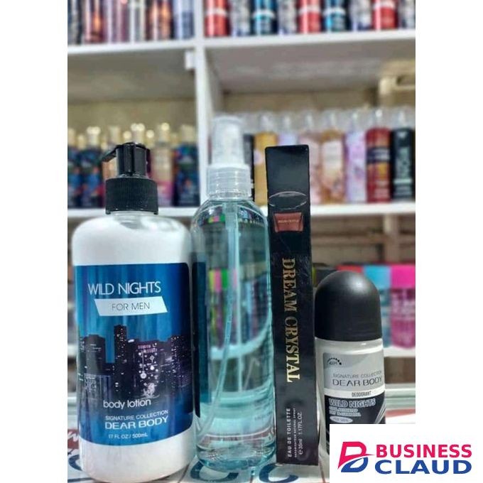 Dear Body Full set of Shower gel,body splash , body location, roll on and pocket spray