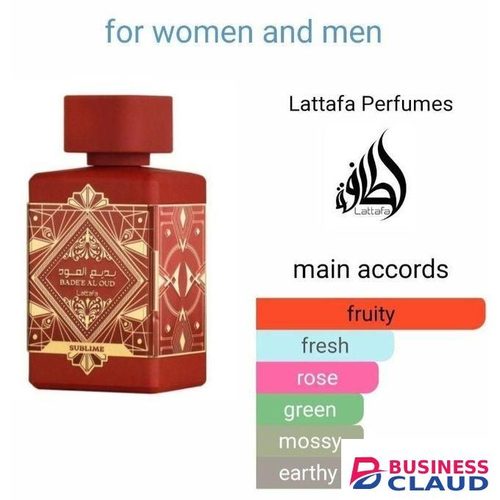 Lattafa BADEE Al OUD SUBLIME EAU DE PARFUM SPRAY FOR UNISEX +FREE EXECUTIVE PEN
