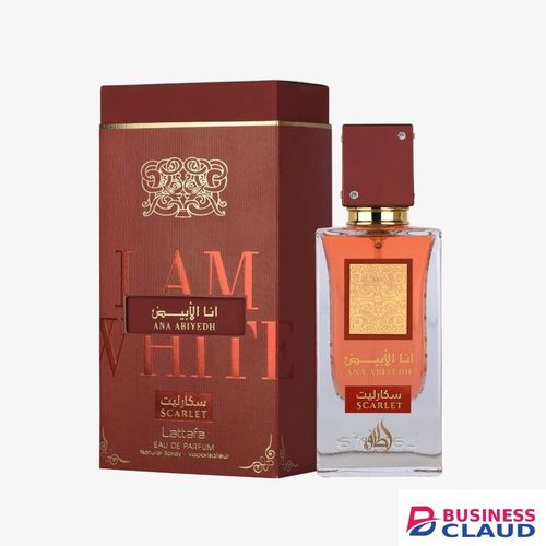 Lattafa Ana Abiyedh Scarlet Eau de Parfum Spray for Unisex -60ml