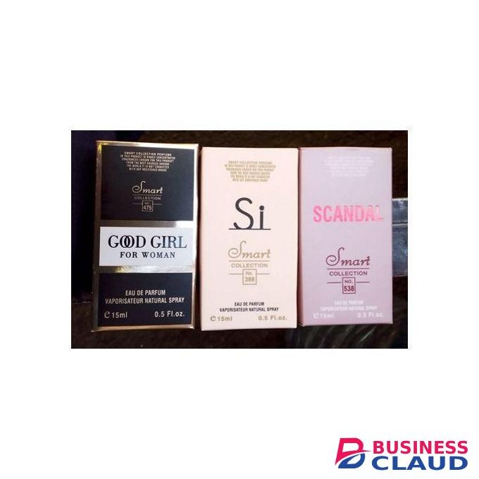 Smart Collection 3-in-1 15ml Pack Perfume For Women (Good Girl,Si, Scandal)