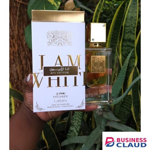 Lattafa I Am White Ana Abiyedh Perfume 60ml +FREE GIFT