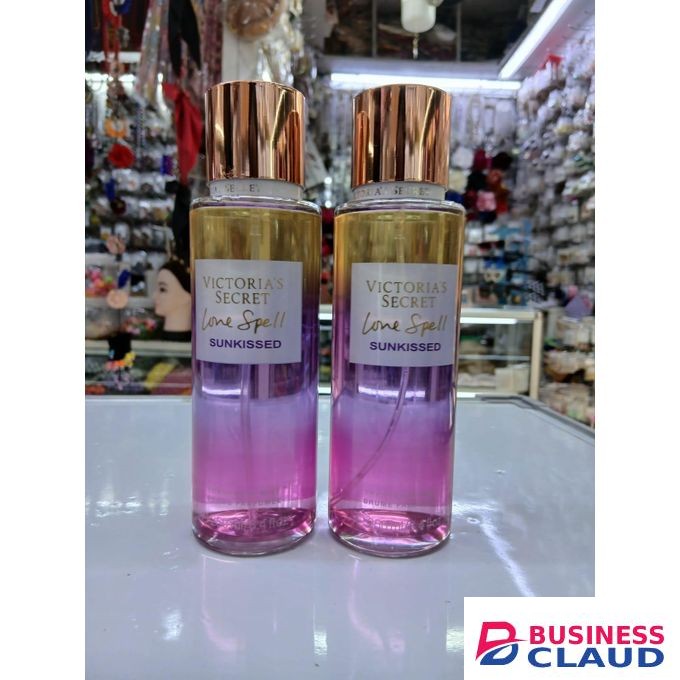 Victoria's Secret LOVE SPELL SUNKISSED BODY MIST 250ML+FREE EYE LINER