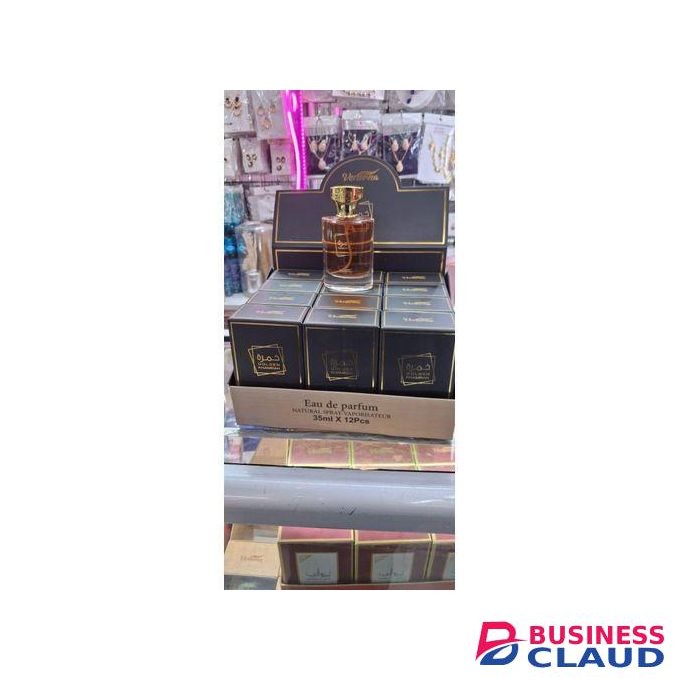 Verorna Golden Khamrah Perfume 35ml Eau de Parfum Long-Lasting Spicy Vanilla & Woody Unisex Perfume