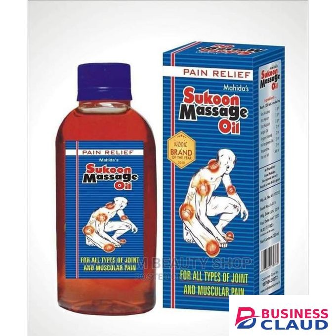 Sukoon Massage Oil (Blue)
