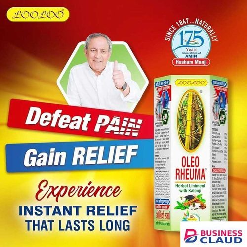 Oleo Rheuma Joint Pain Relief Oil 50ml & 15mll