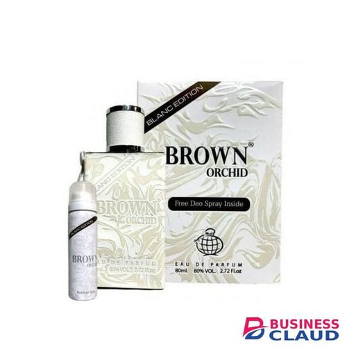 Fragrance World Brown Orchid Perfume EDP Blanc Edition-80ml