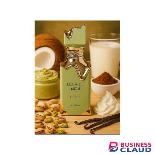 Lattafa VALENTINE GIFT PERFUM ECLAIRE PISTACHE 100ML +FREE GIFT BAG