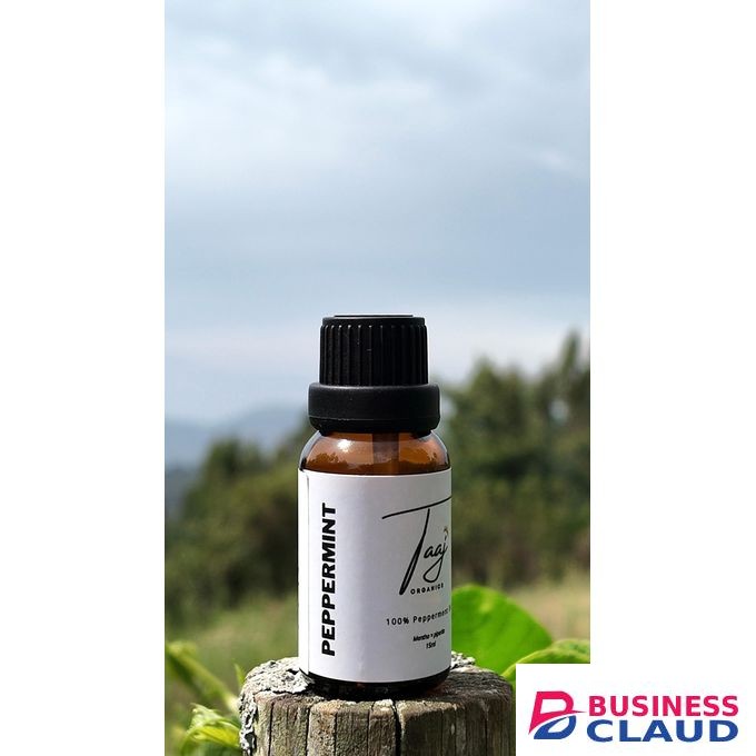 Taaj Organics 100% Pure Peppermint Oil For Aromatherapy Hair Skin Household Use