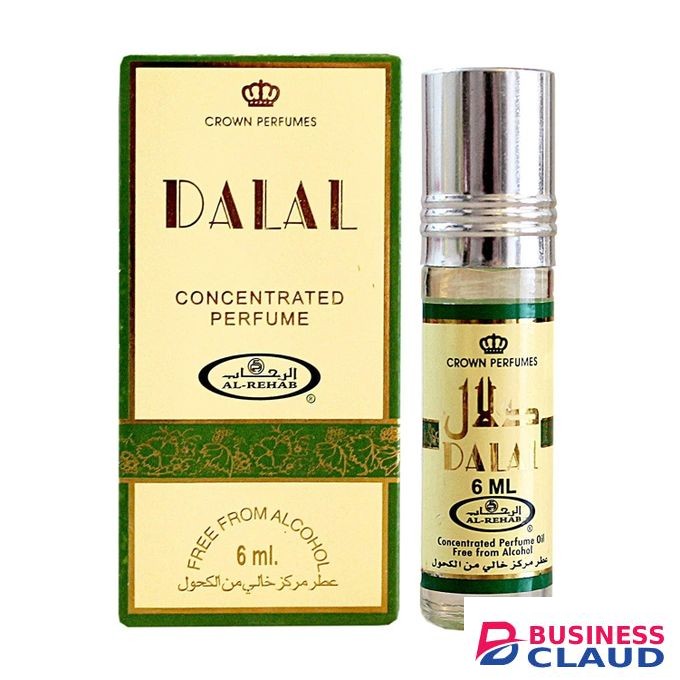 AlRehab Dalal Citrus Orange Sweet Caramel Concentrated Perfume