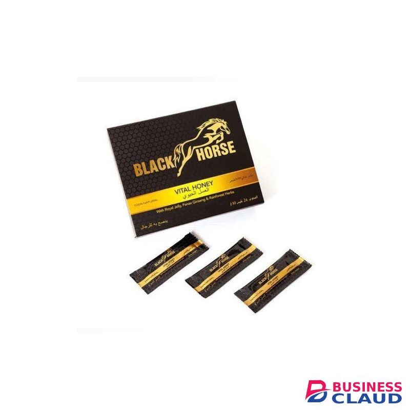 Black Horse Vital Honey 24x10g sachets