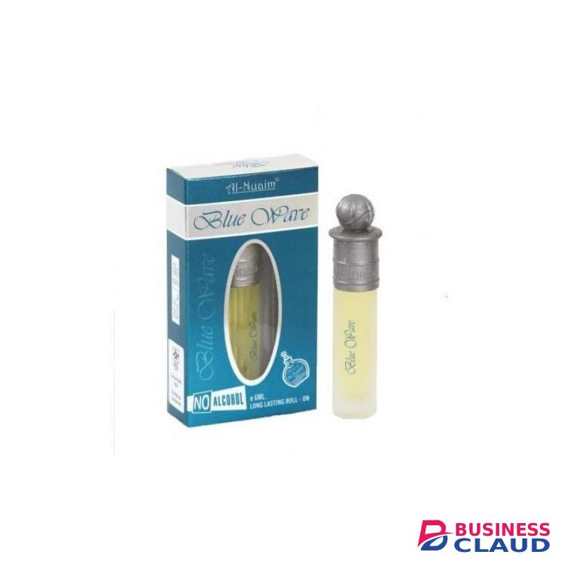 Al Nuaim Al-Nuaim Blue Wave Non Alcoholic Attar, 6 Ml