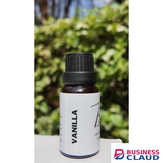 Taaj Organics 100% Pure Vanilla Essential Oil For Aromatherapy Hair Skin Household Use