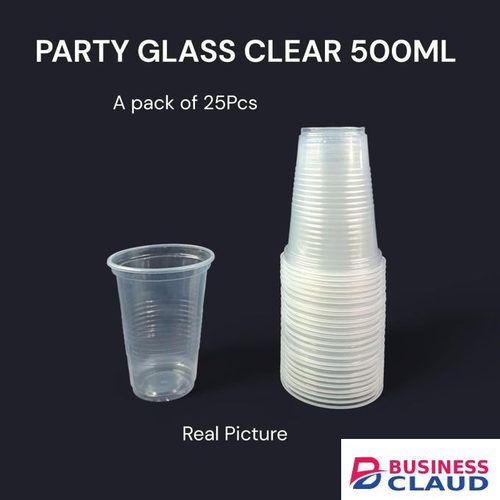 Thermopak Disposable party Glass 500ml clear