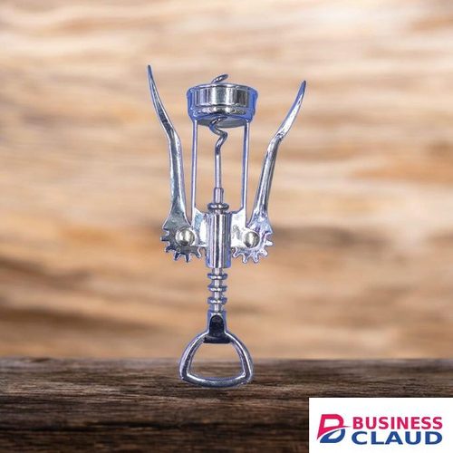 Heavy Duty Stainless Steel Wine Opener Professional Corkscrew with Durable Lever Easy Use Bar Tool for Home Kitchen Party and Restaurant Reliable Long Lasting Design