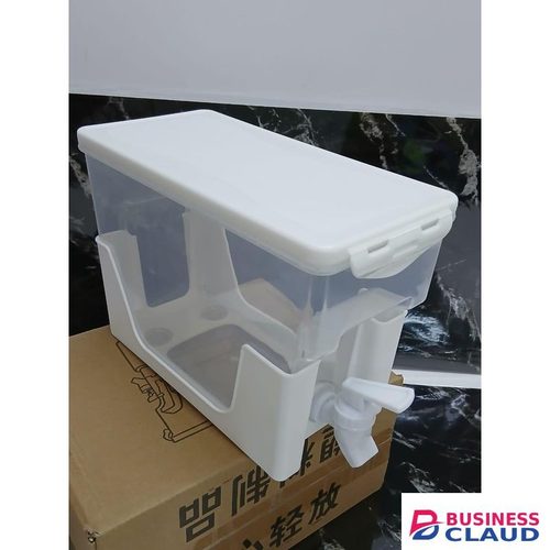 3L Juice Dispenser With Tap & Detachable Stand - Fridge Friendly Cold Water Kettle, Portable Beverage Dispenser Container For Parties & Home Use