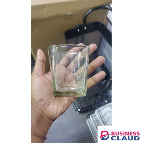 High Quality Short Glasses Set of 6 Drinking Tumblers 340ml Thick Crystal Clear Design for Home Kitchen Bar and Parties
