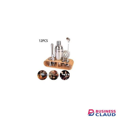Cocktail Shaker 12-Piece Stainless Steel Cocktail Shaker Set, Bartender Set, Professional Bartender Tools, Bar Drink Mixing Shaker for Bars, Homes, Parties, Cocktail Set