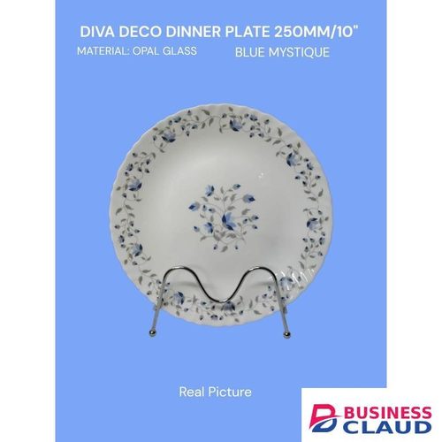 Deco Dinner Plate – 250mm / 9" (Set of 6pcs) stylish and durable plate designed to elevate your dining experienceperfect for serving main meals, salads, or desserts. Suitable for everyday use, parties, restaurants, home, hospitals, or special occasions